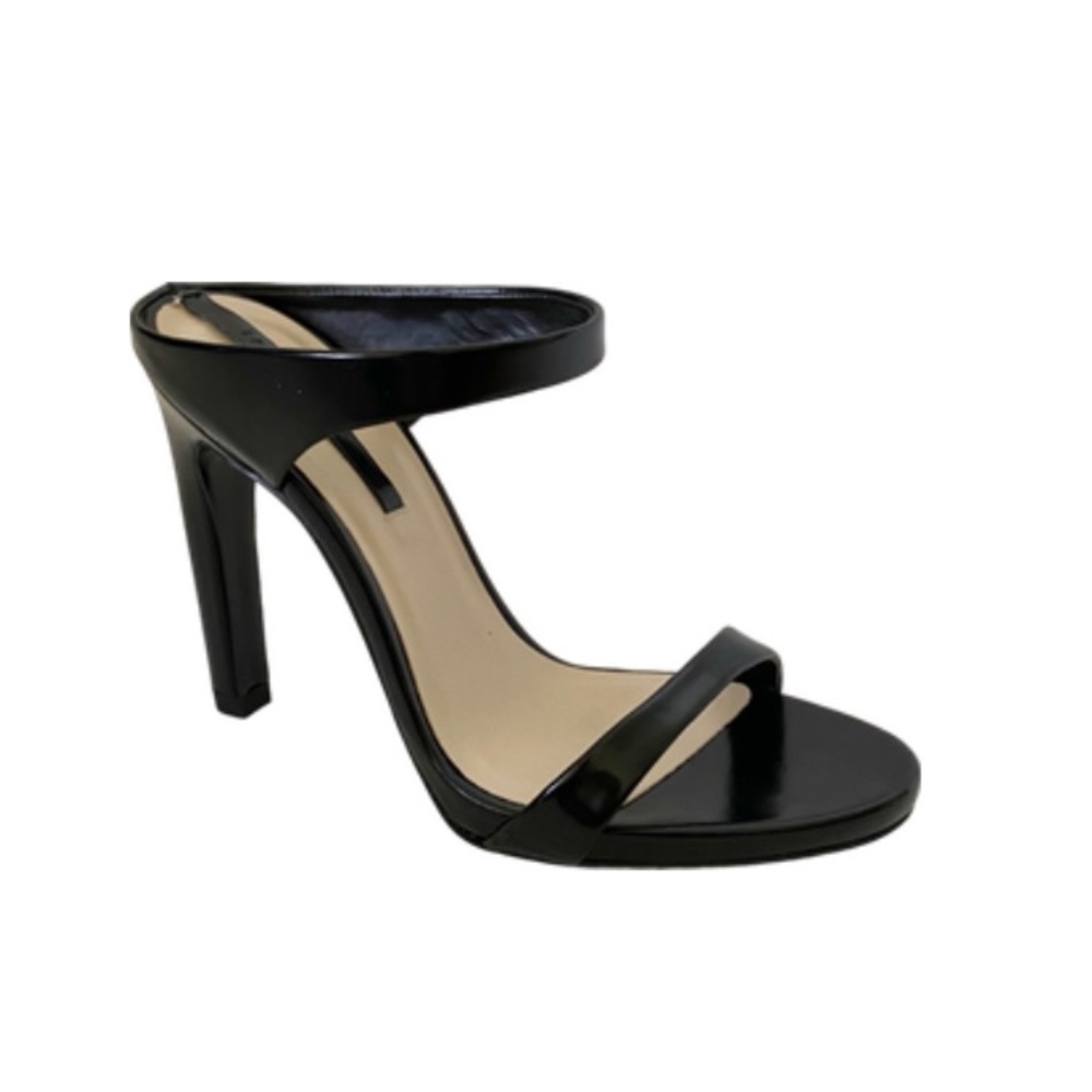 Zara Black Strappy Heels